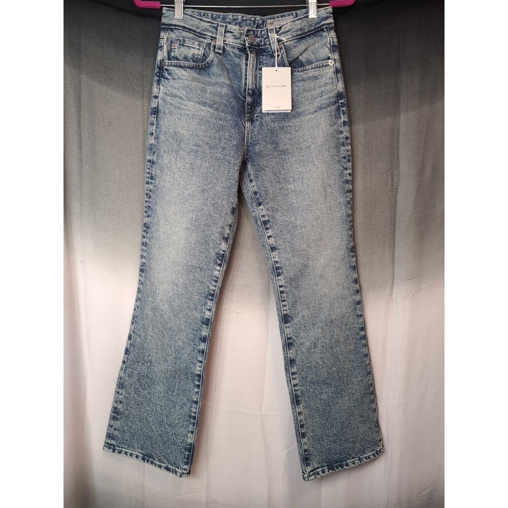 AG adriano goldschmied Womans Kinsley High Rise Crop Boot Jeans Size 26(449)